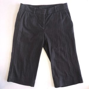 BCBGMAXAZRIA brown culottes, size 8